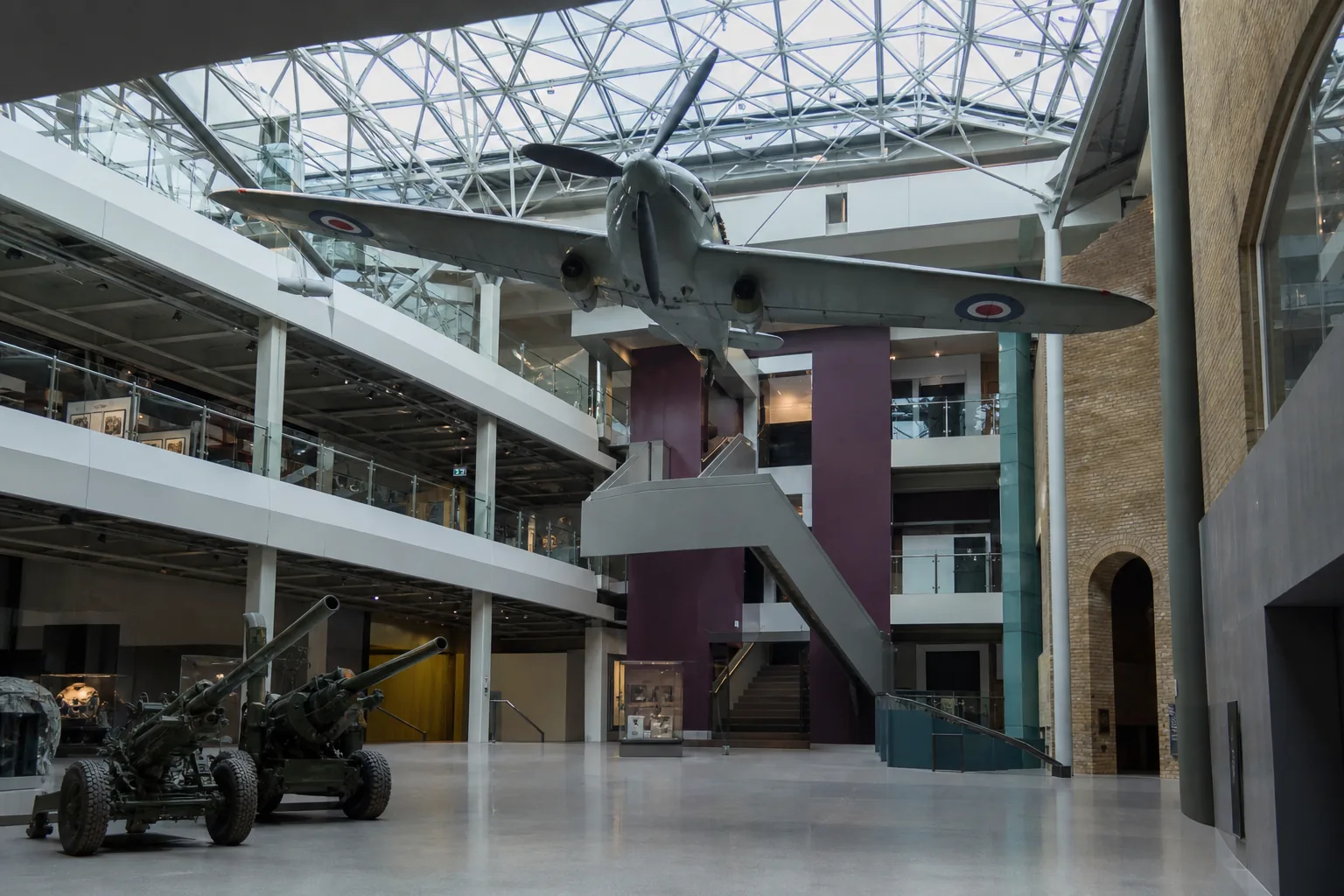 Imperial War Museum atrium