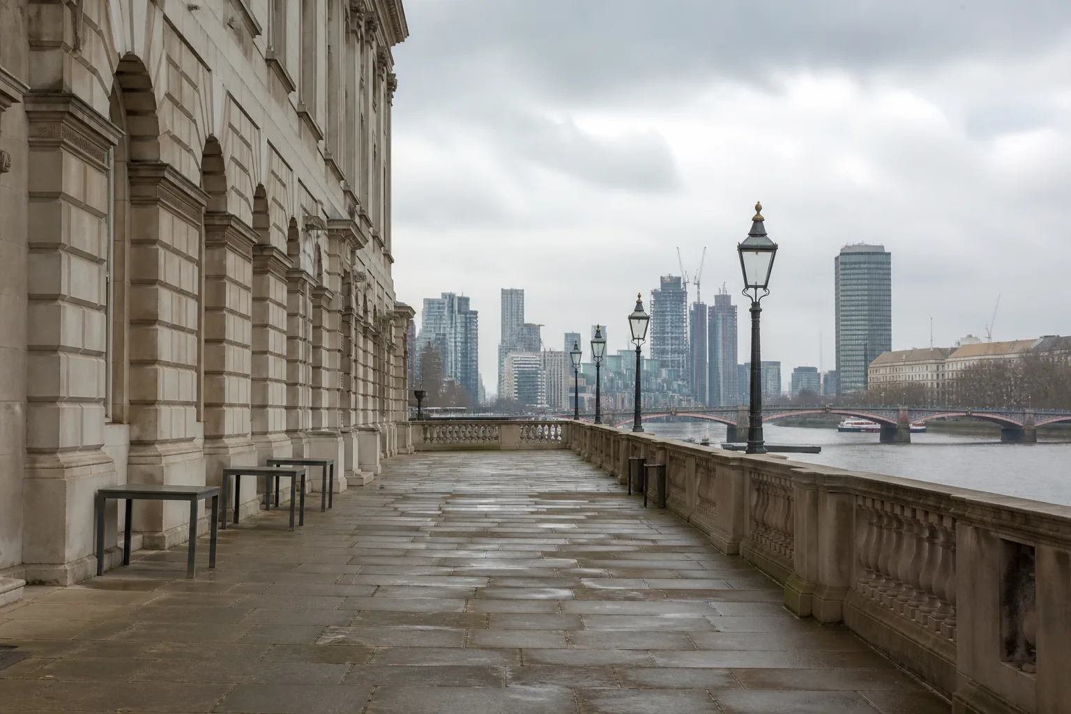 Somerset House riverside terrace