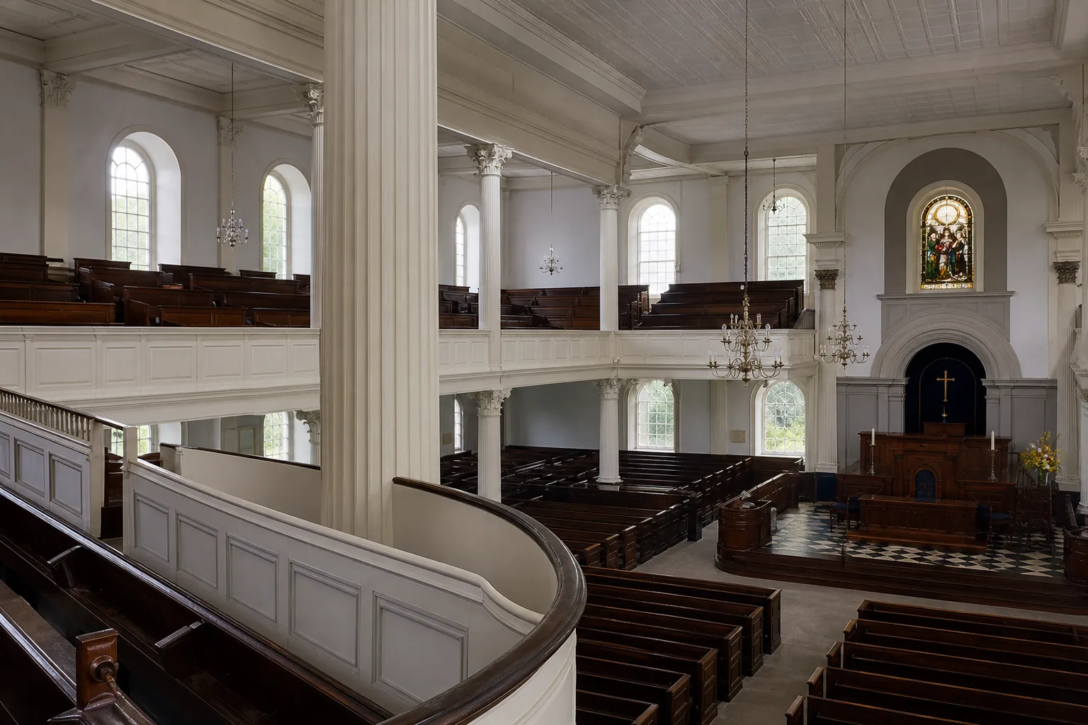 St Martin-in-the-Fields classical interior galleries