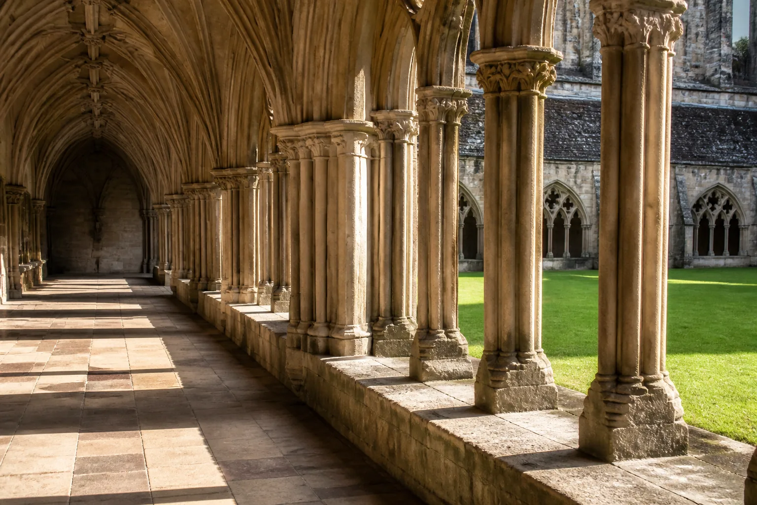 Cloister after geometry