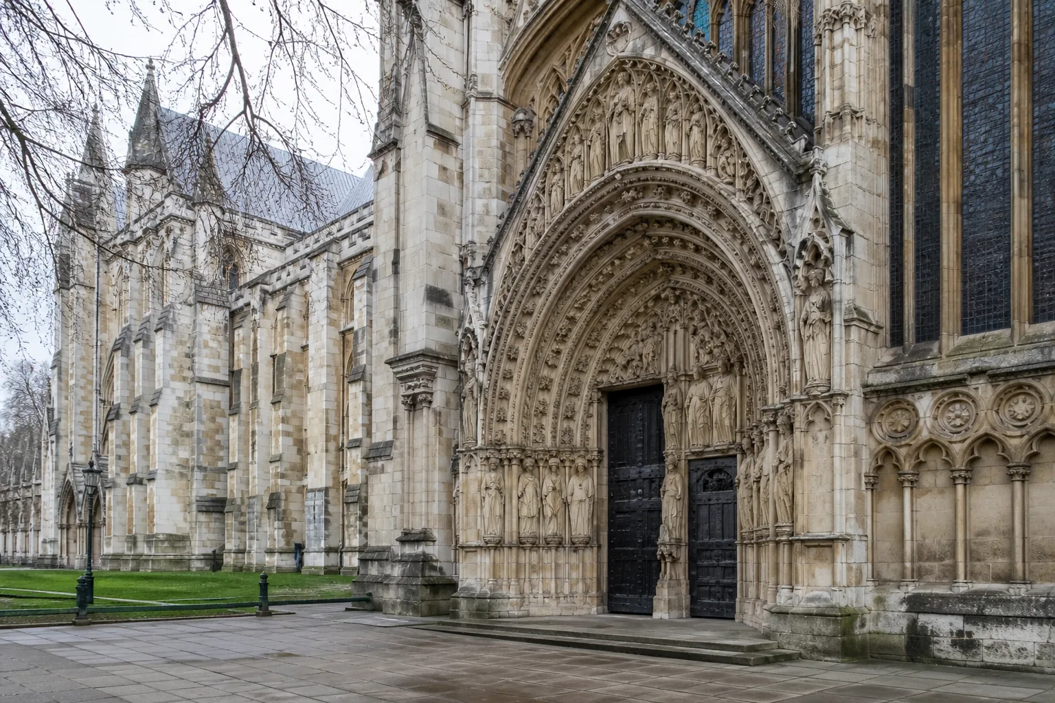 North porch of Westminster Abbey